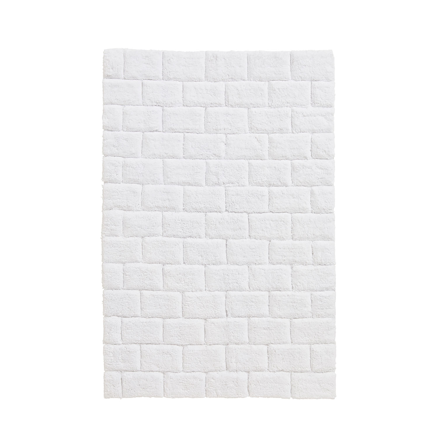 Seahorse Metro badmat 60x90cm wit
