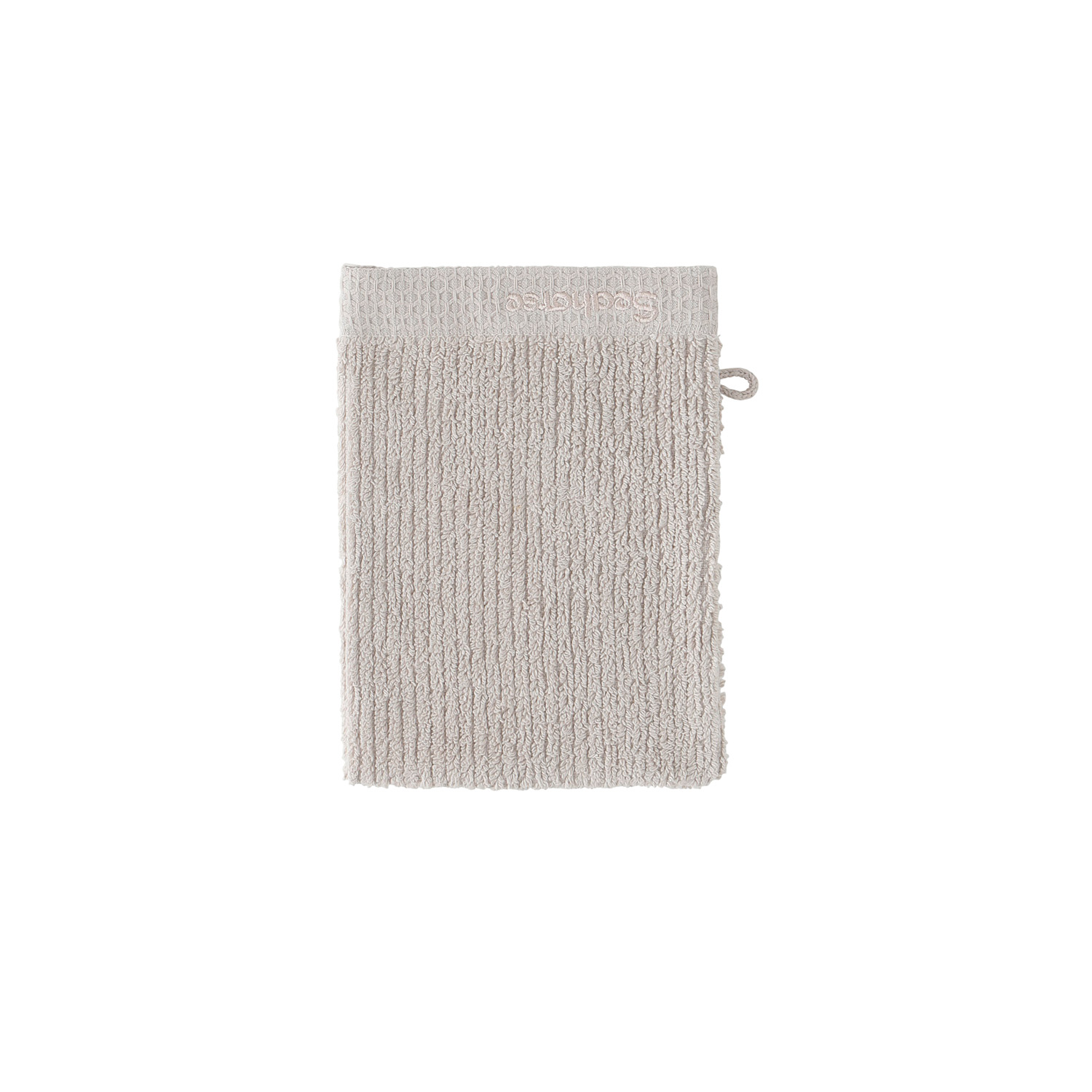 Seahorse Ridge washand 16x21cm betongrijs (3 stuks)