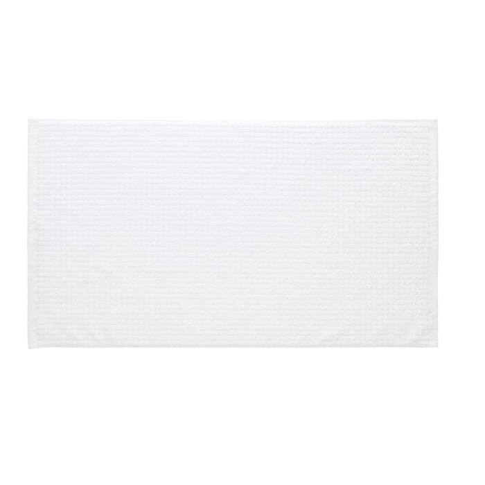 Seahorse Cube badmat 50x90cm wit (2 stuks)