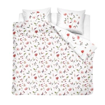 Cinderella Deedre 2-persoons dekbedovertrekset 200x220cm katoen wit