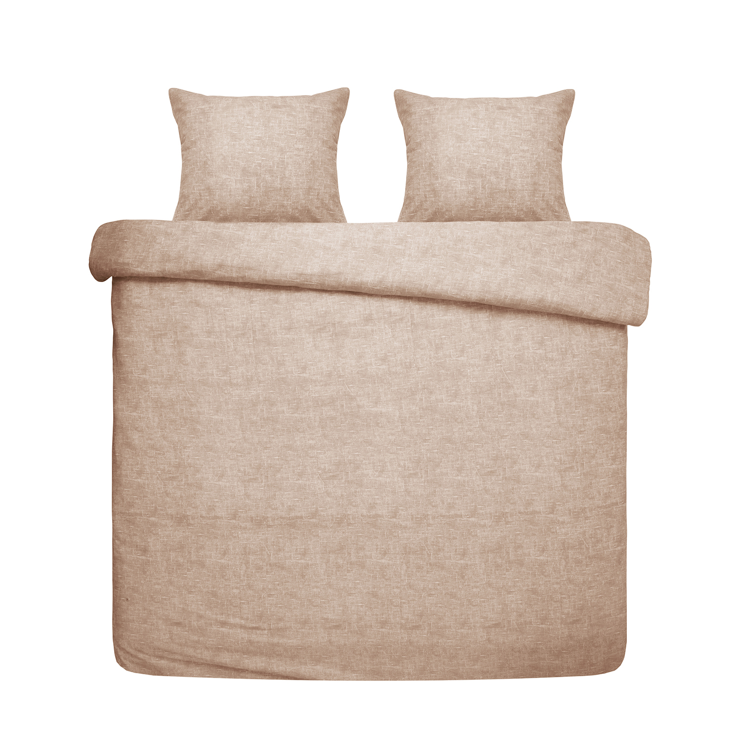 Damai Ebba Lits-jumeaux dekbedovertrekset 240x220cm bio katoen terracotta