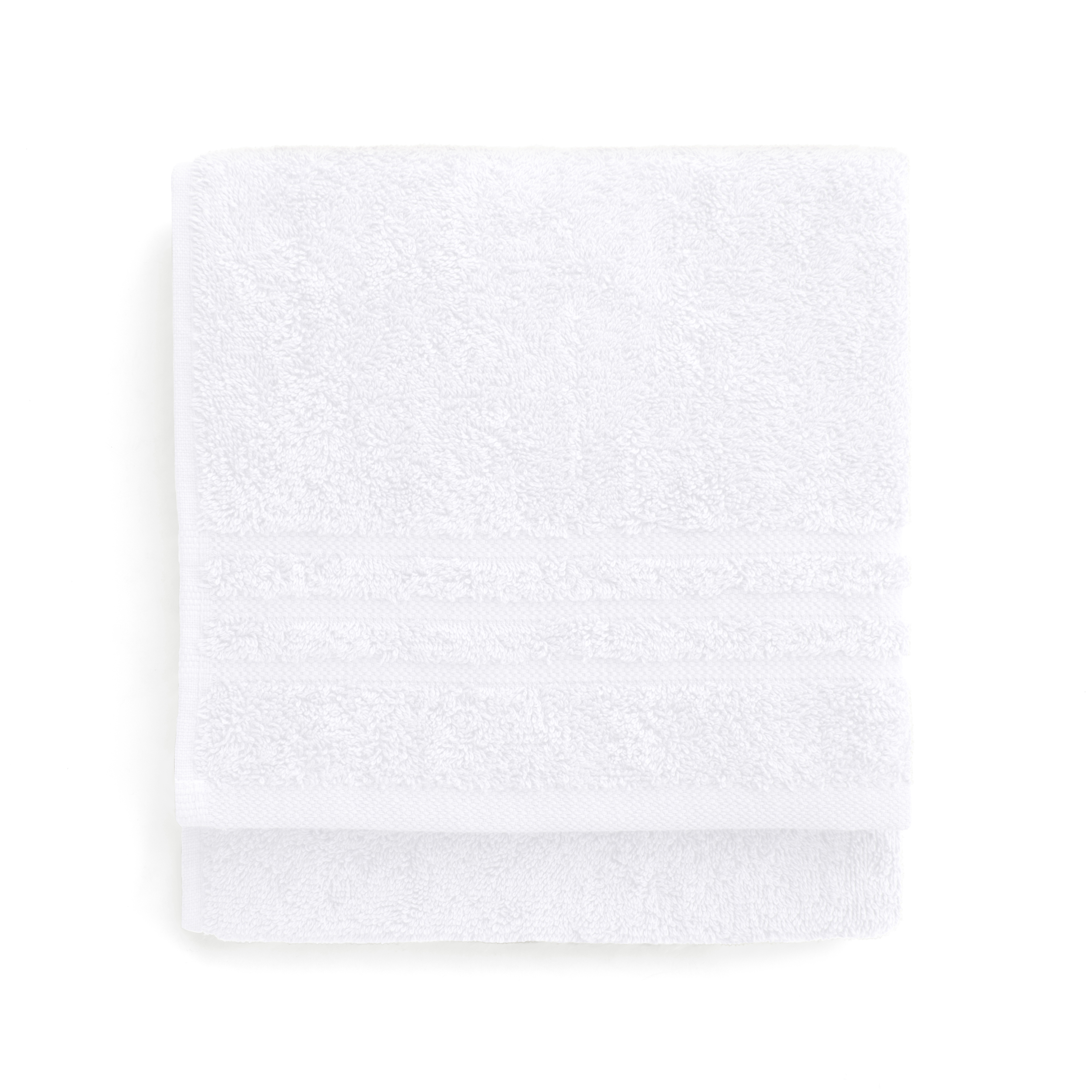 Bath Basics baddoek 50x100cm wit