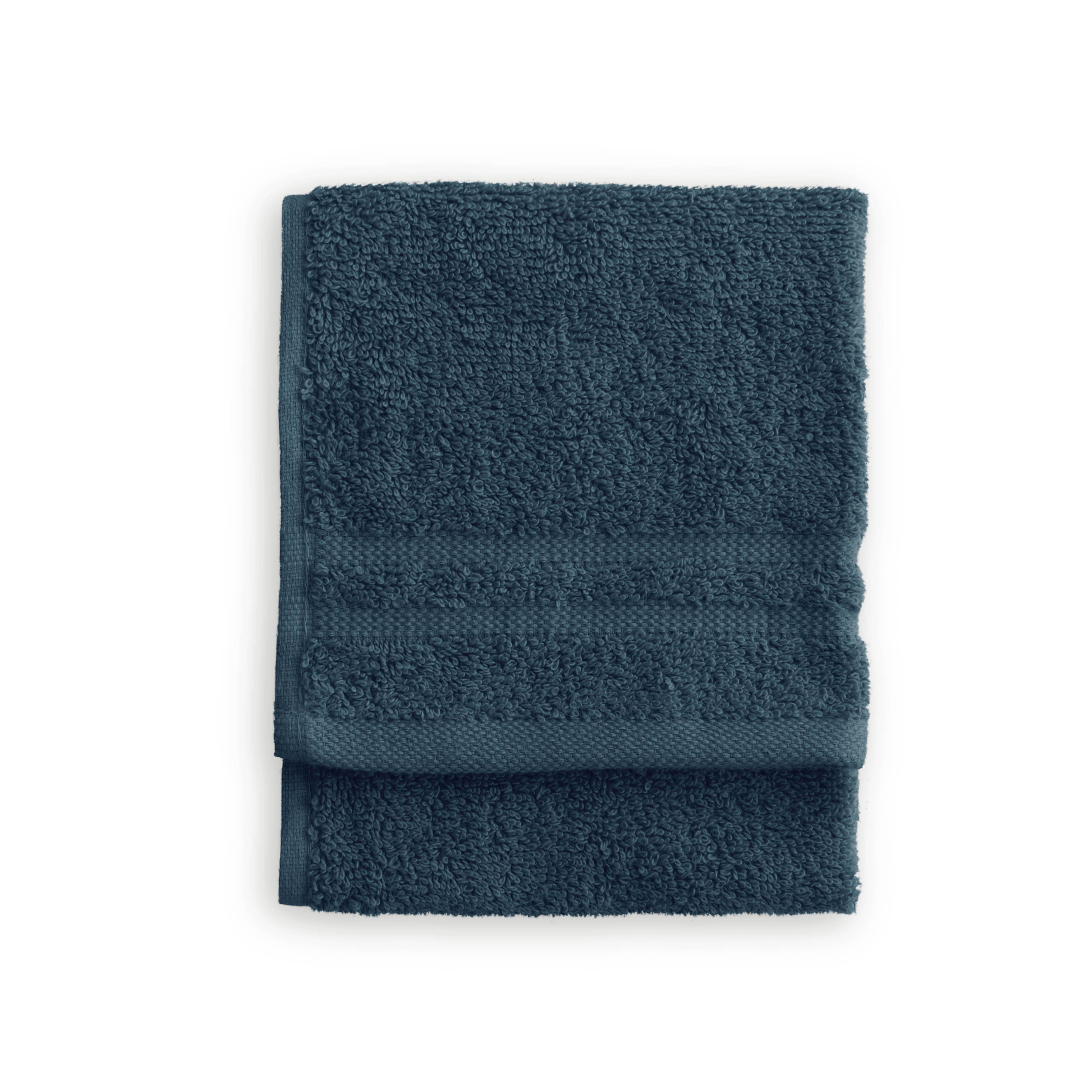 Bath Basics gastendoek 30x50cm donkerblauw (2 stuks)
