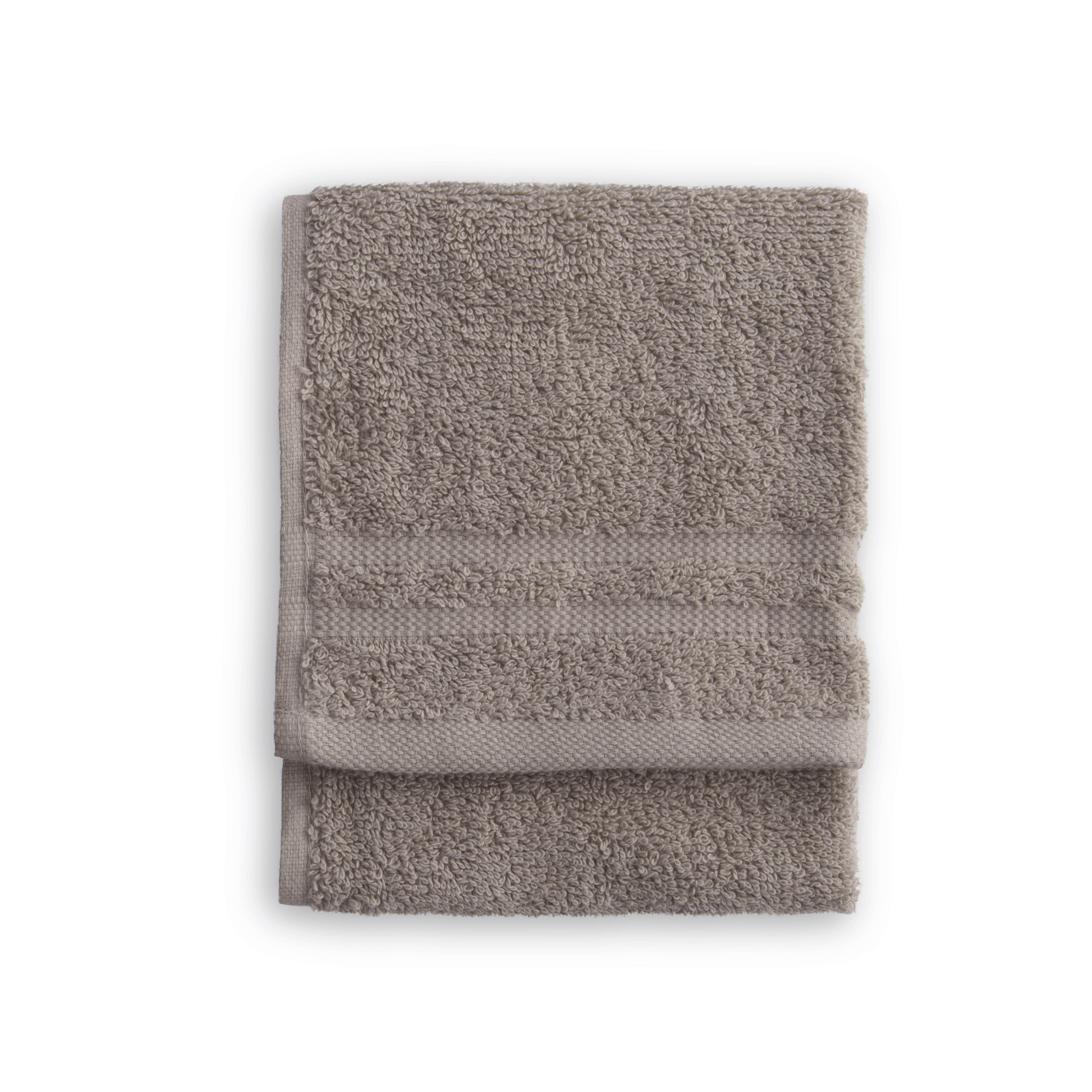Bath Basics gastendoek 30x50cm taupe (2 stuks)