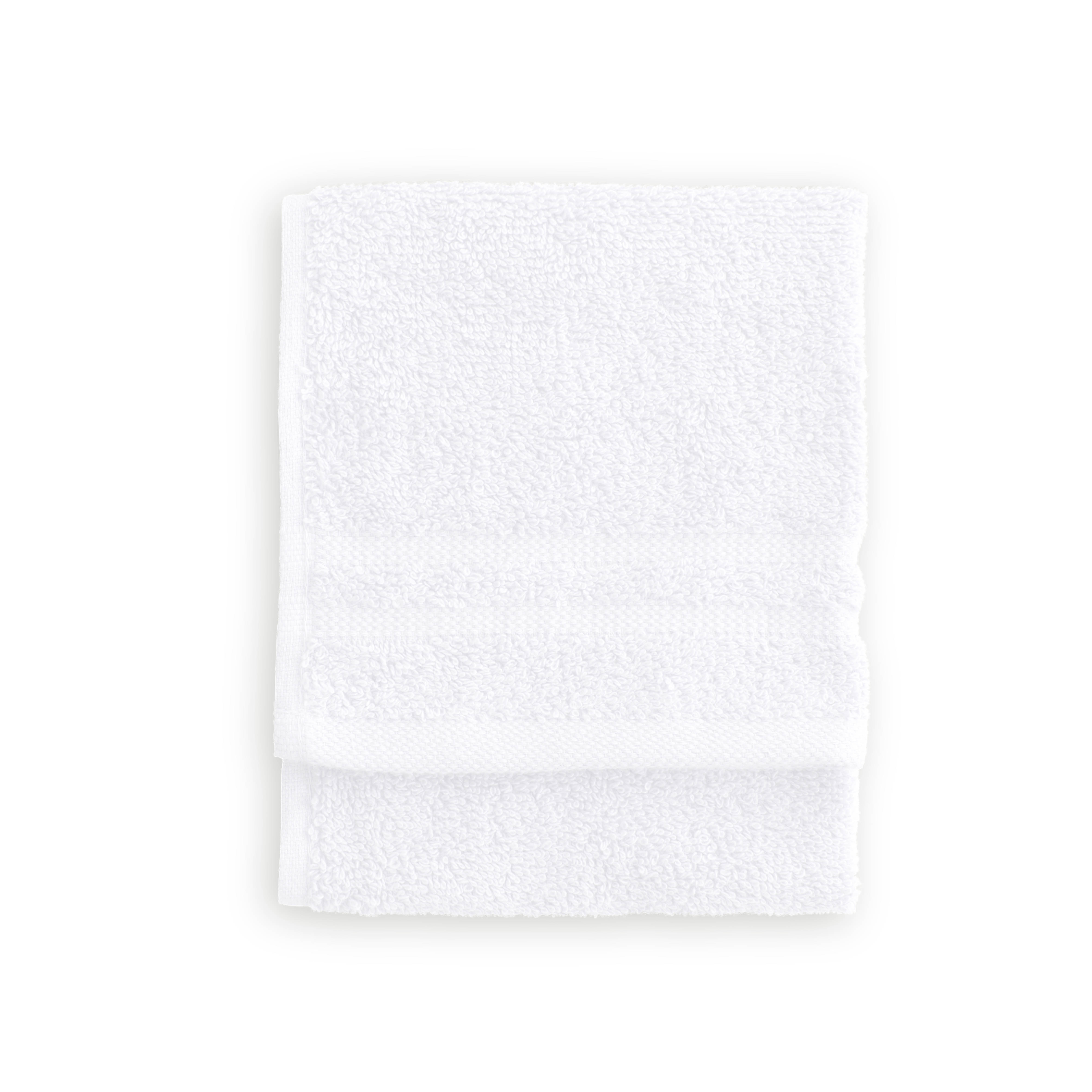 Bath Basics gastendoek 30x50cm wit (2 stuks)