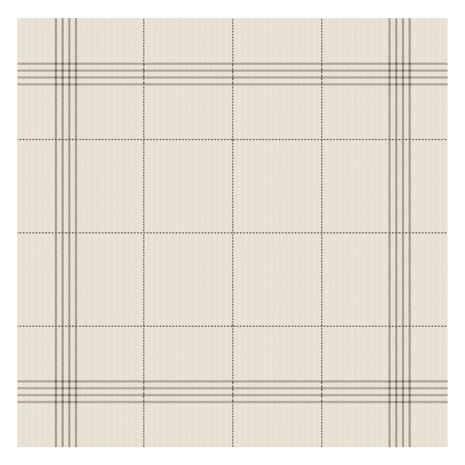 DDDDD Morvan theedoek 60x65cm bio katoen natuurkleur (6 stuks)