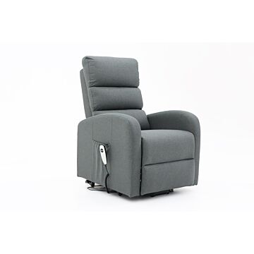 Bruma Electrische Relaxfauteuil met Lift – Stof – Donkergrijs