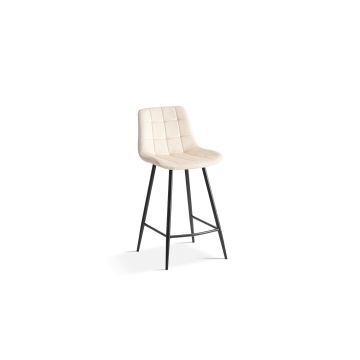 Juno Barkruk – Fluweel – Beige