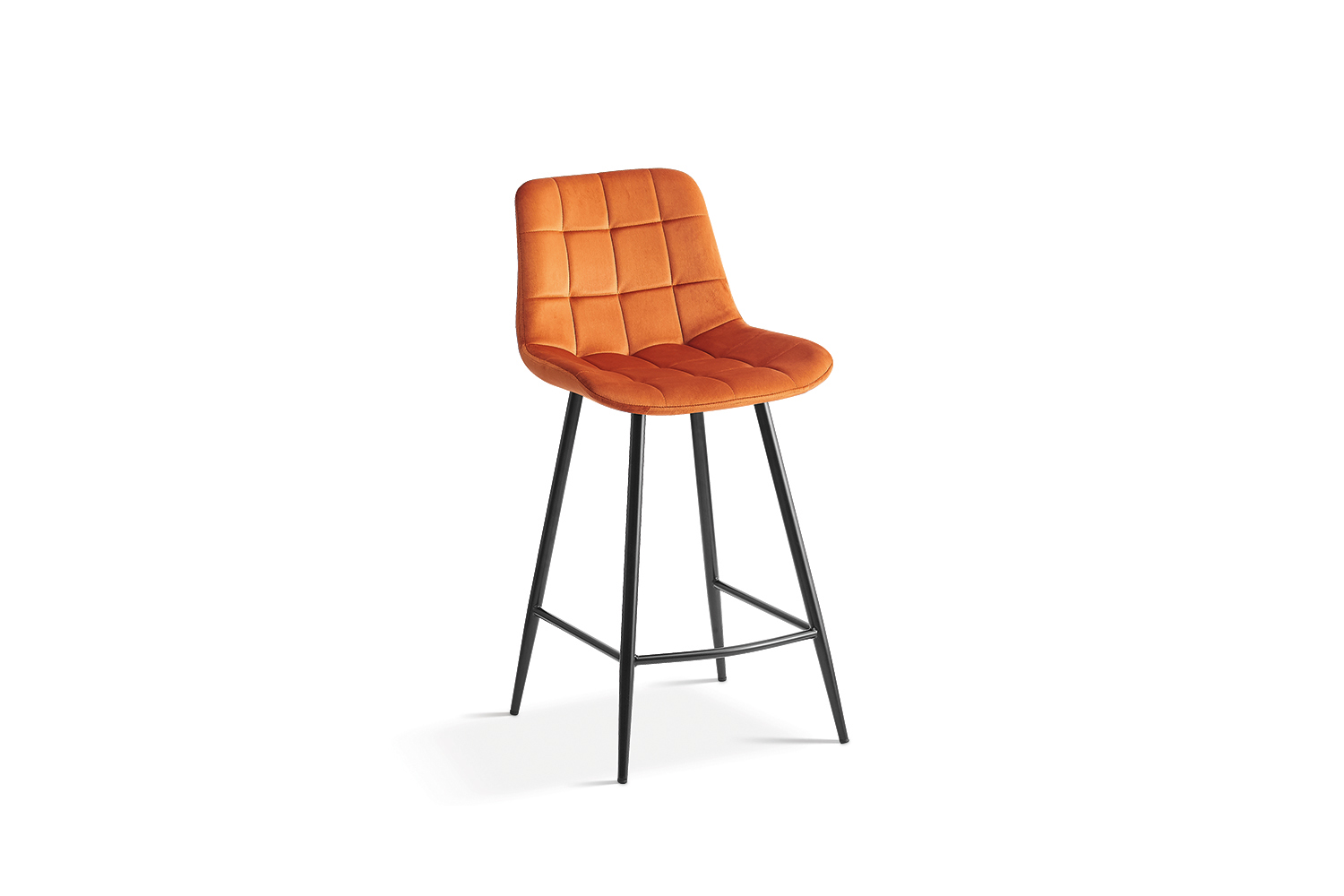 Juno Barkruk – Fluweel – Oranje