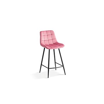 Juno Barkruk – Fluweel – Roze