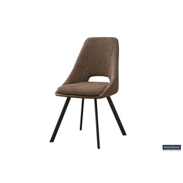 Filoa Eetkamerstoel – Bouclé – Bruin