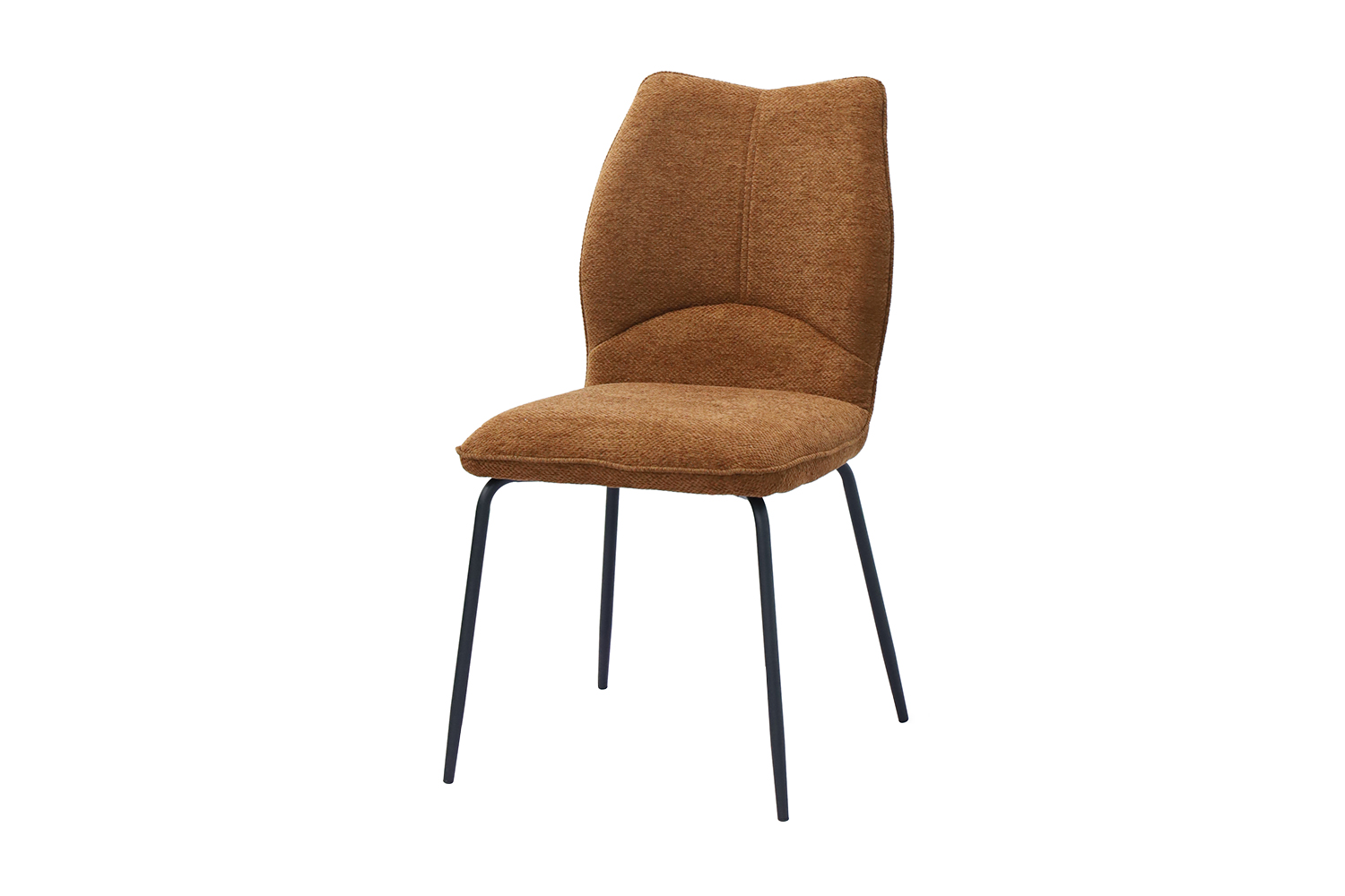 Lona Eetkamerstoel – Stof – Roest Bruin