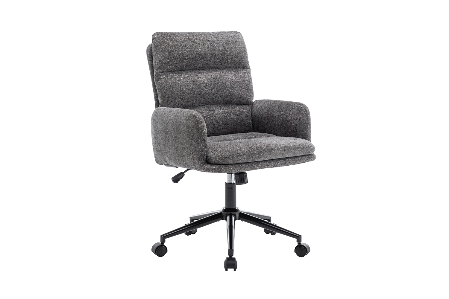 Aimo Bureaustoel – Stof – Donkergrijs