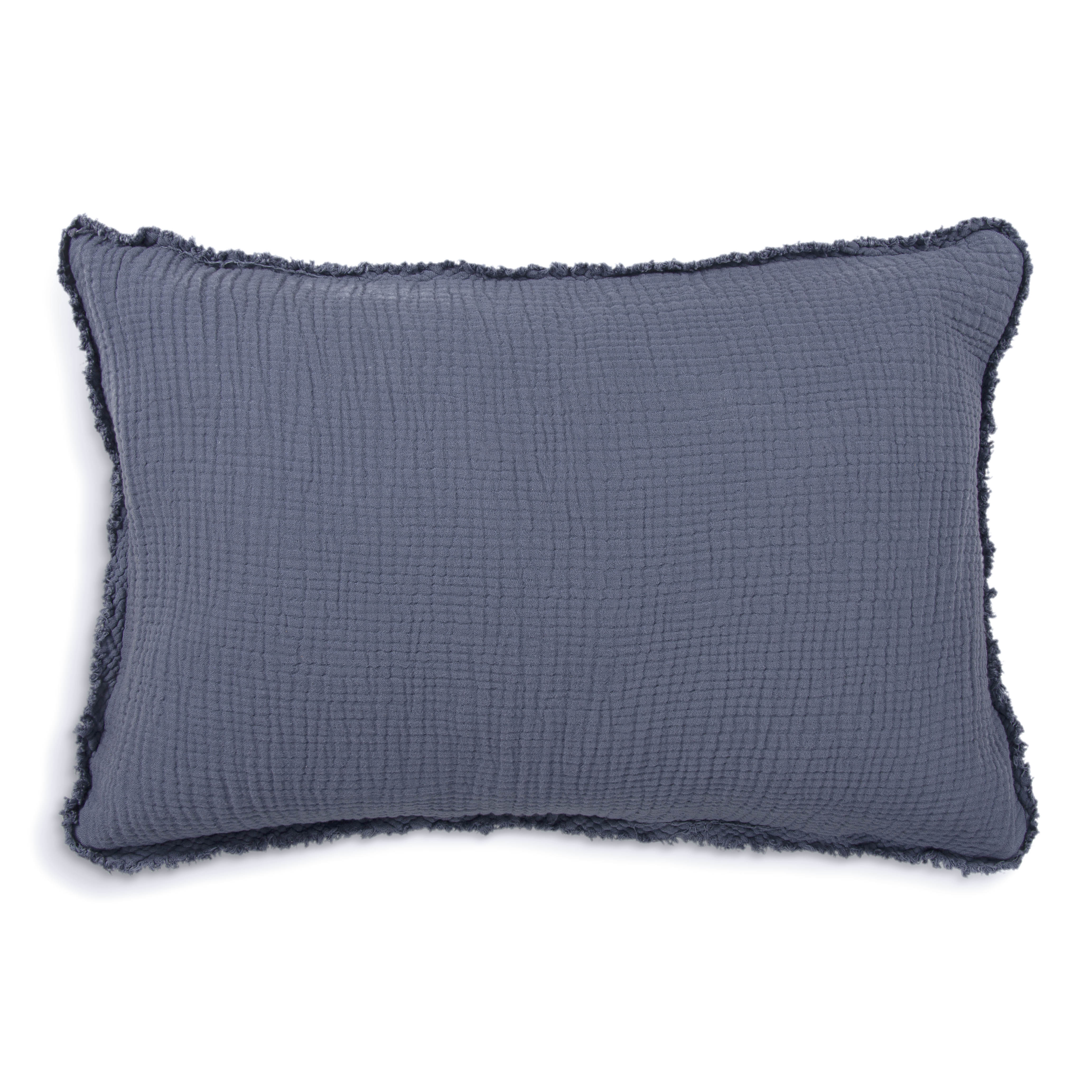 Casual Touch sierkussen 40x60cm blauw