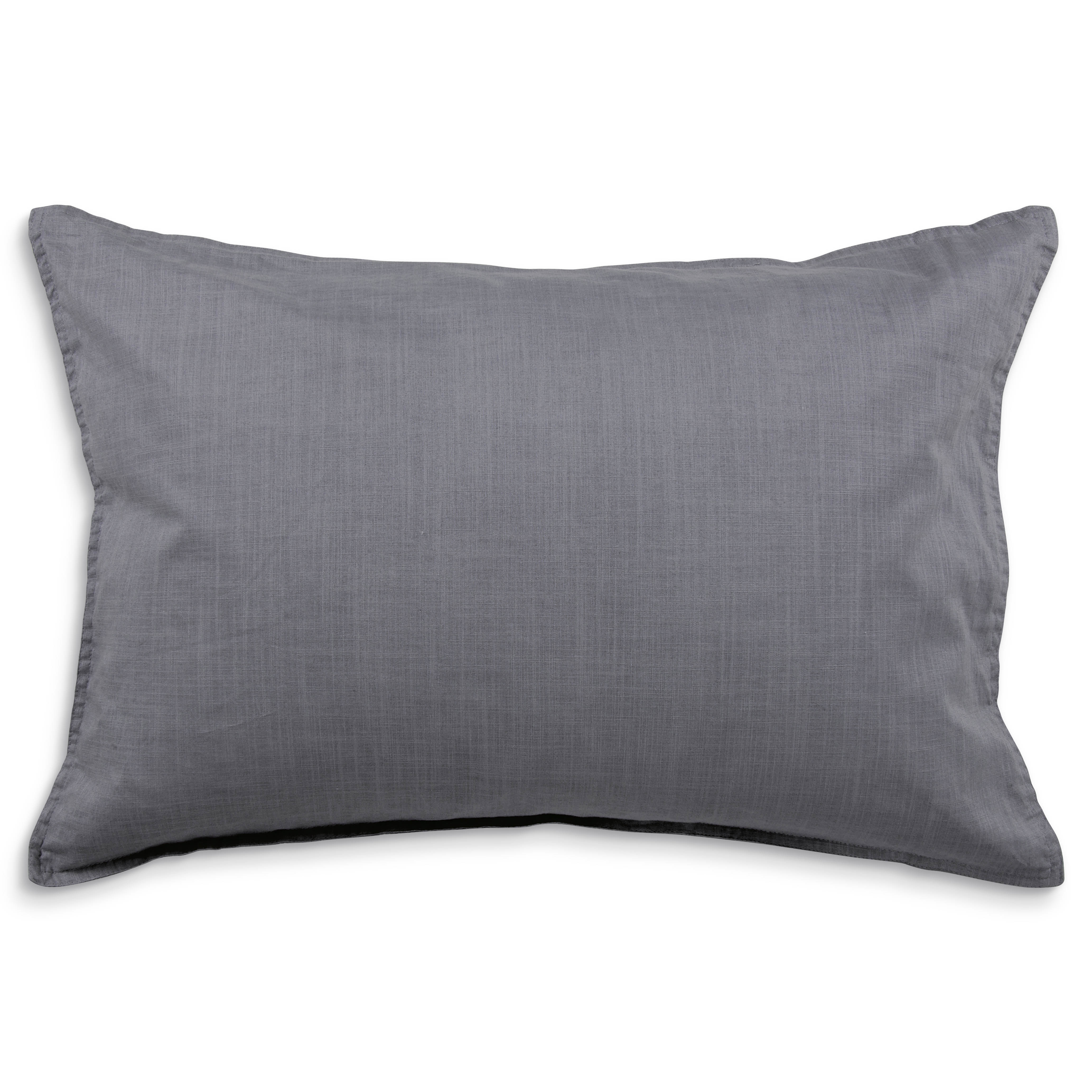 Luxury Touch sierkussen 40x60cm antraciet