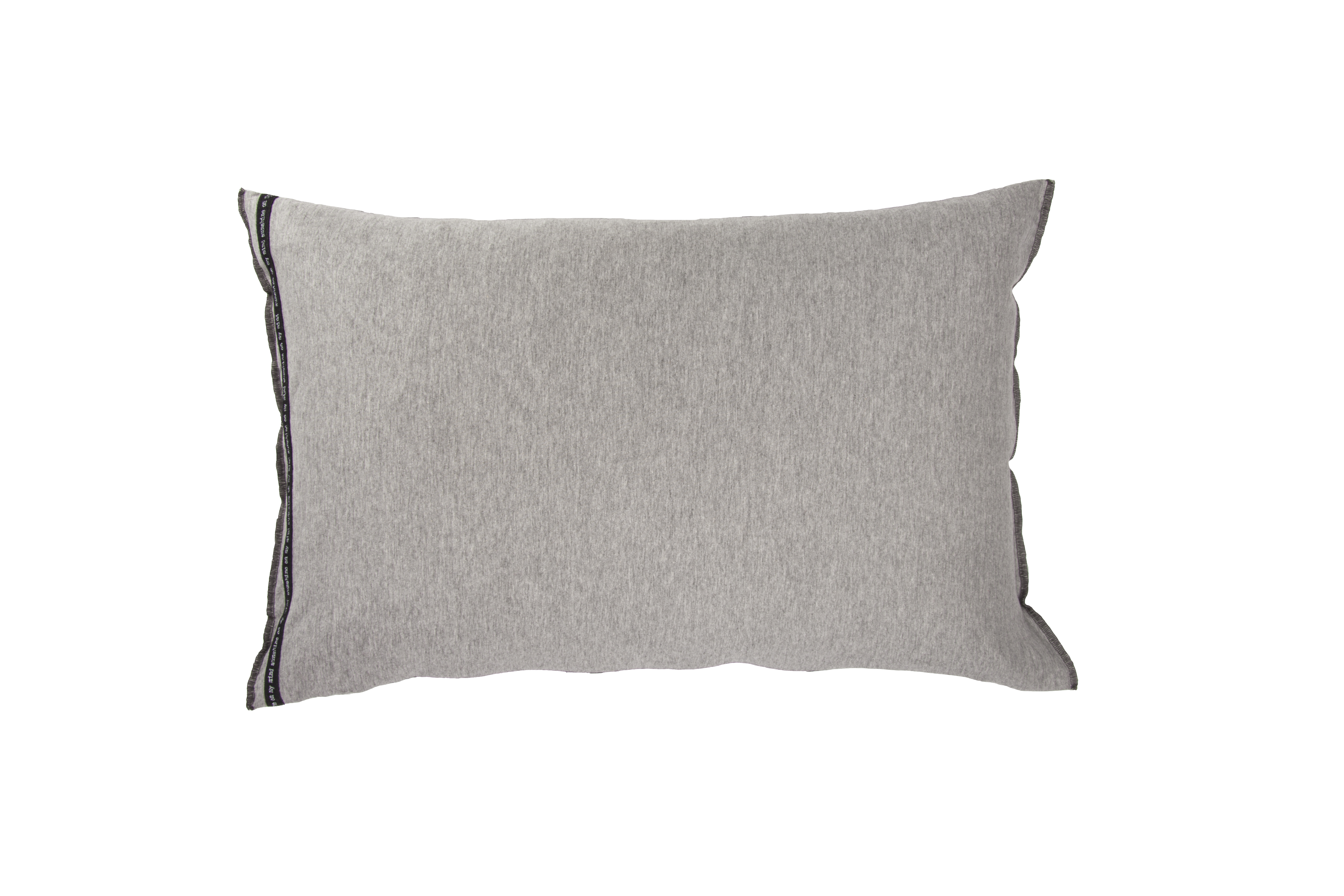Soft Jersey sierkussen 40x60cm grijs/antraciet