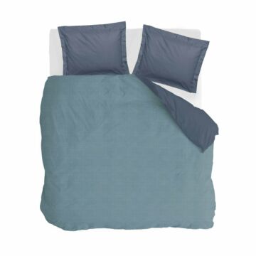 Vintage Club dekbedovertrek 240x220cm blauw