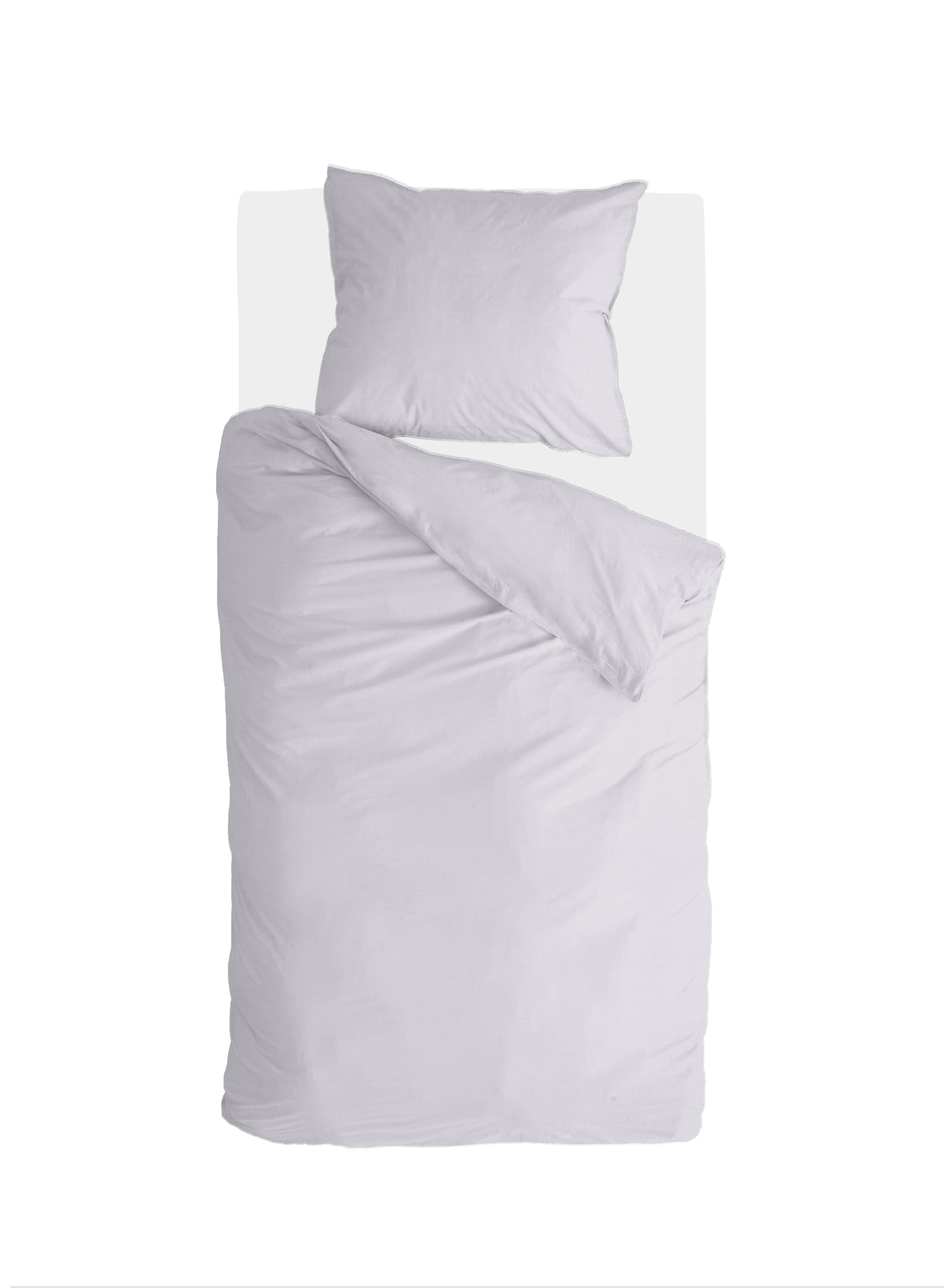 Vintage Cotton dekbedovertrek 140x220cm lila