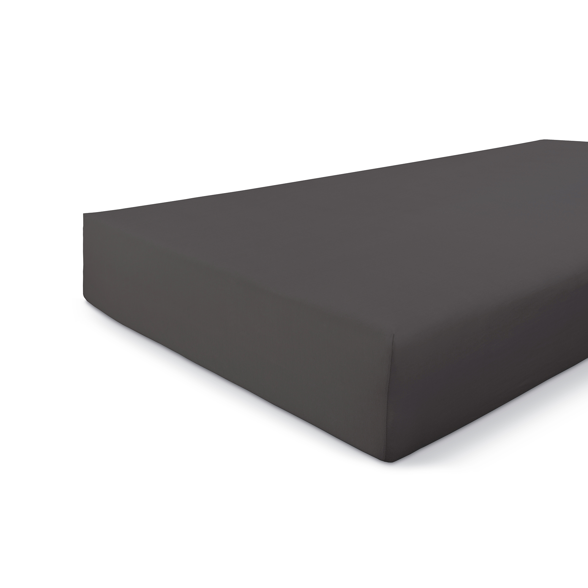 Jersey Stretch hoeslaken 90x200/210cm antraciet