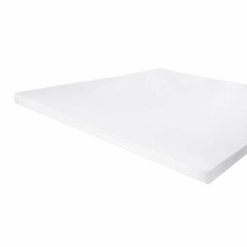 Jersey Stretch topper hoeslaken 90x200/210cm wit