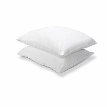 Cotton Cover molton kussensloop 80x80cm wit