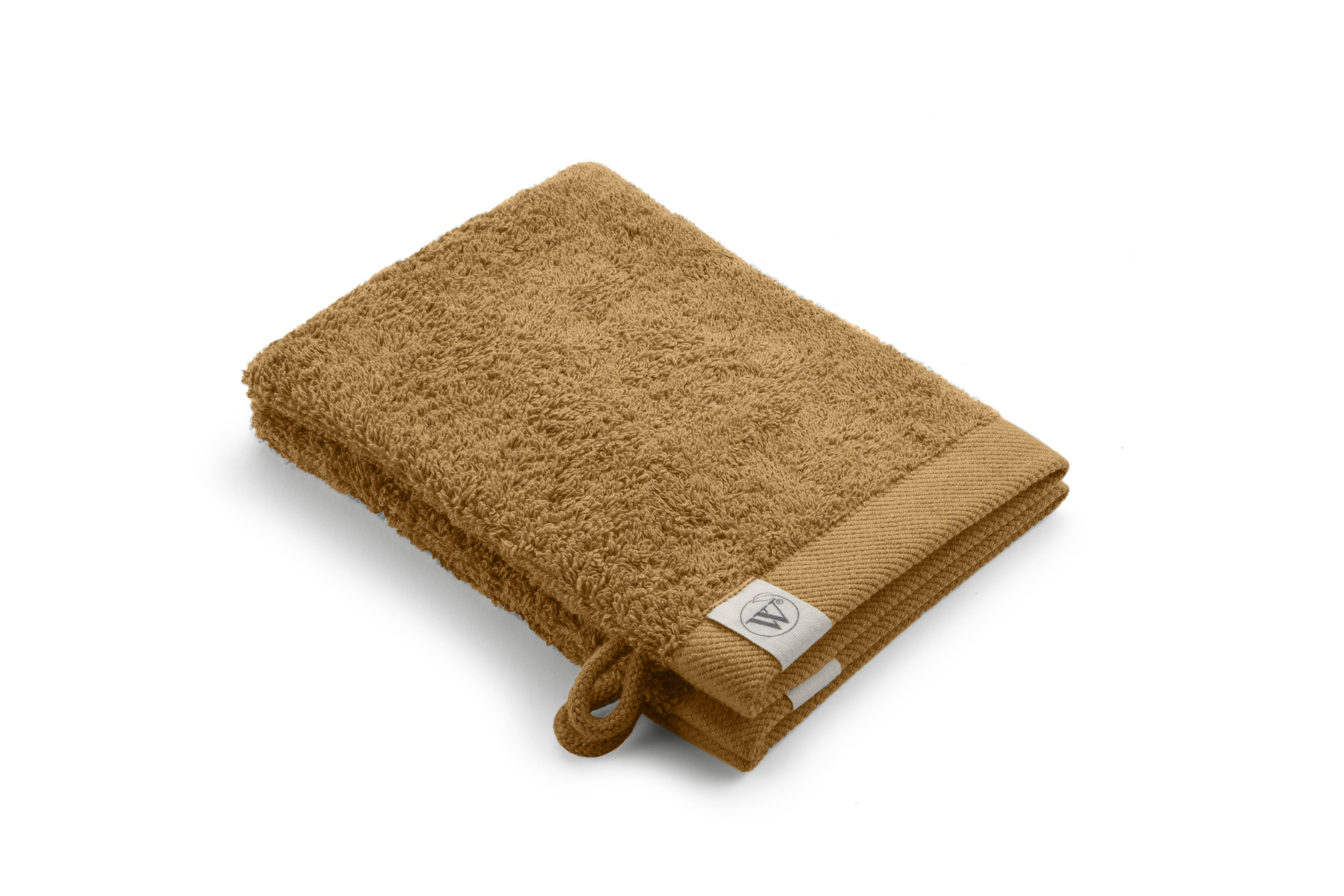 Remade Cotton washand 16x21cm cognac (2 stuks)