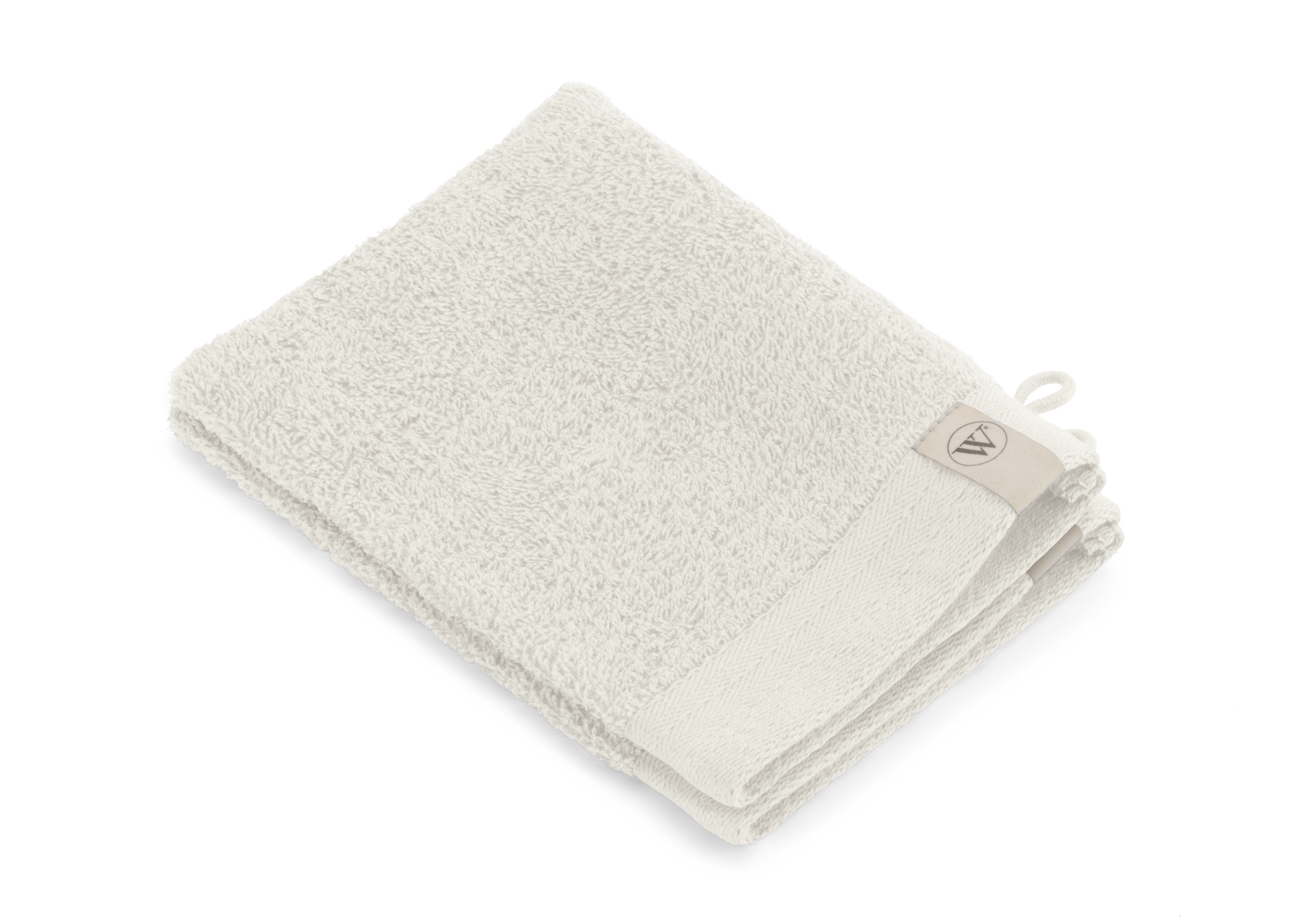 Soft Cotton washand 16x21cm kiezelgrijs (2 stuks)