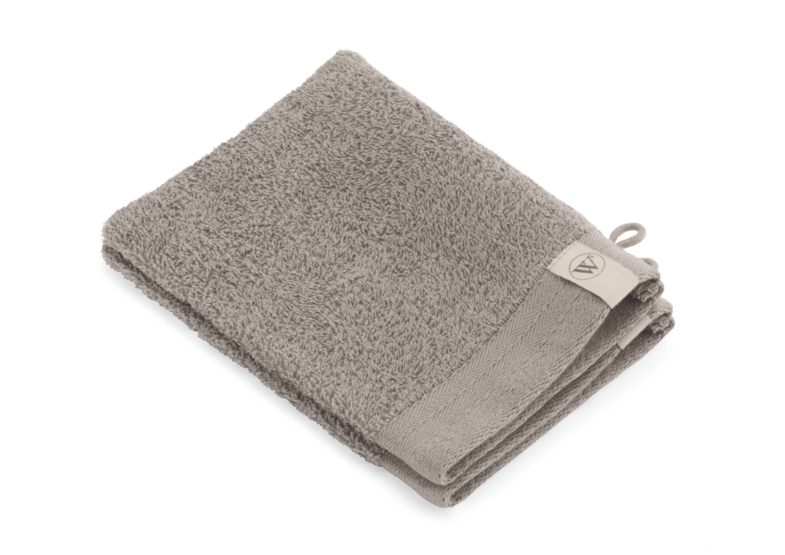 Soft Cotton washand 16x21cm taupe (2 stuks)