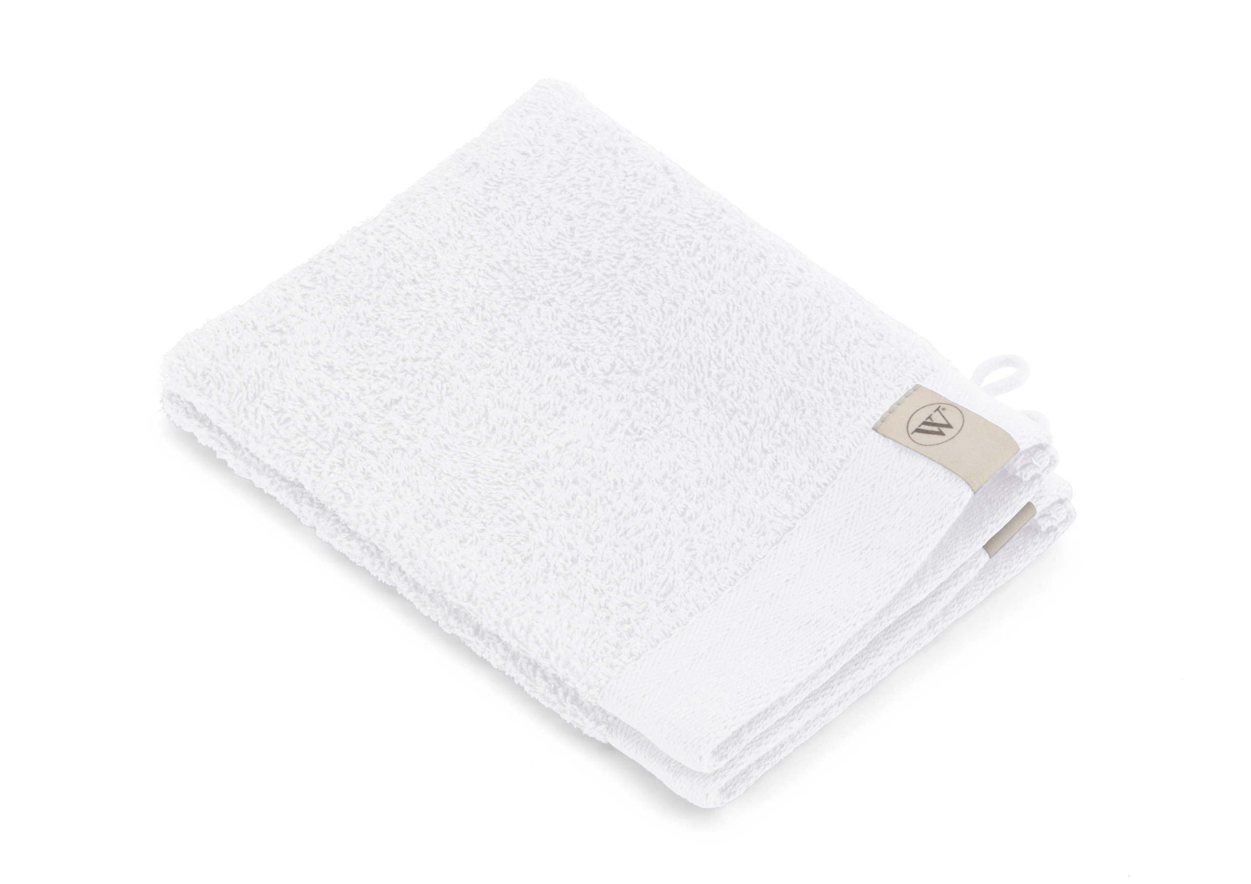 Soft Cotton washand 16x21cm wit (2 stuks)