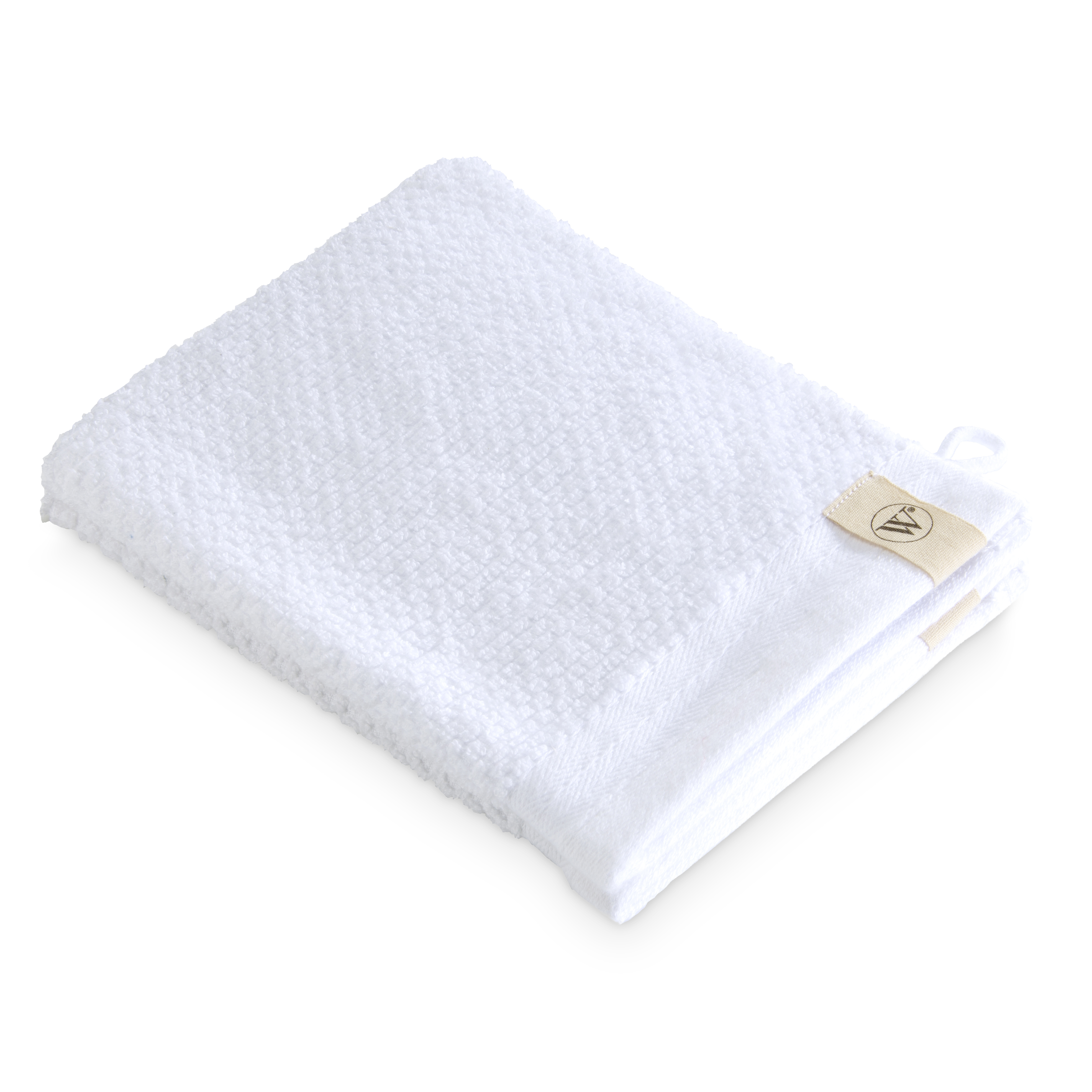 Soft Cotton Popcorn washand 16x21cm wit (2 stuks)